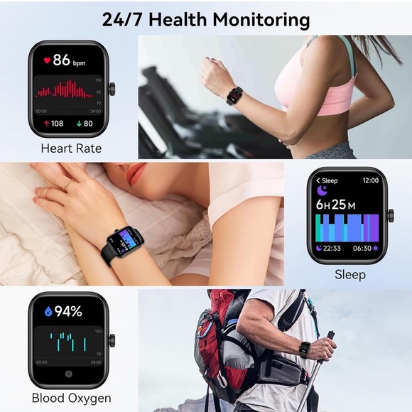 Smartwatch for men and women with Alexa built-in, fitness tracker - Picture 6 of 8